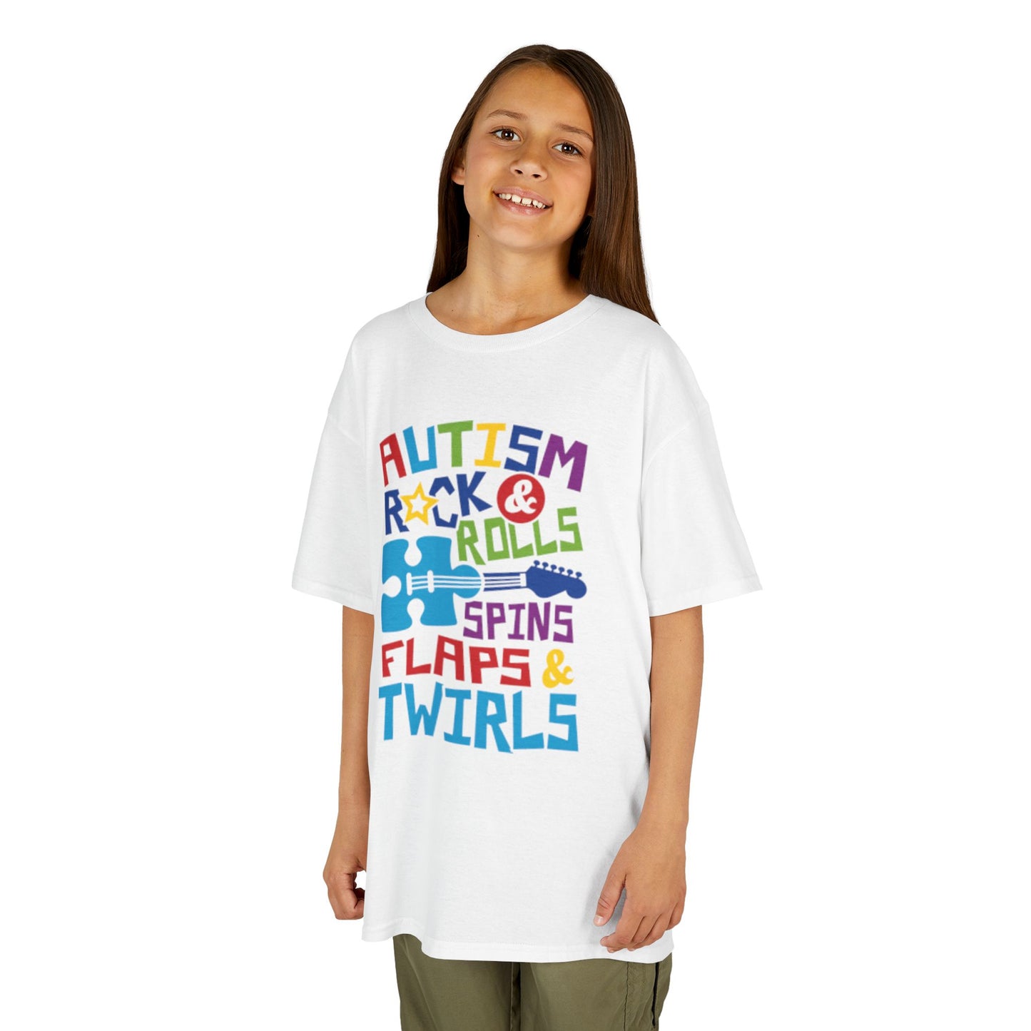 Autism Awareness Kids Tee - Fun & Colorful Design for Support