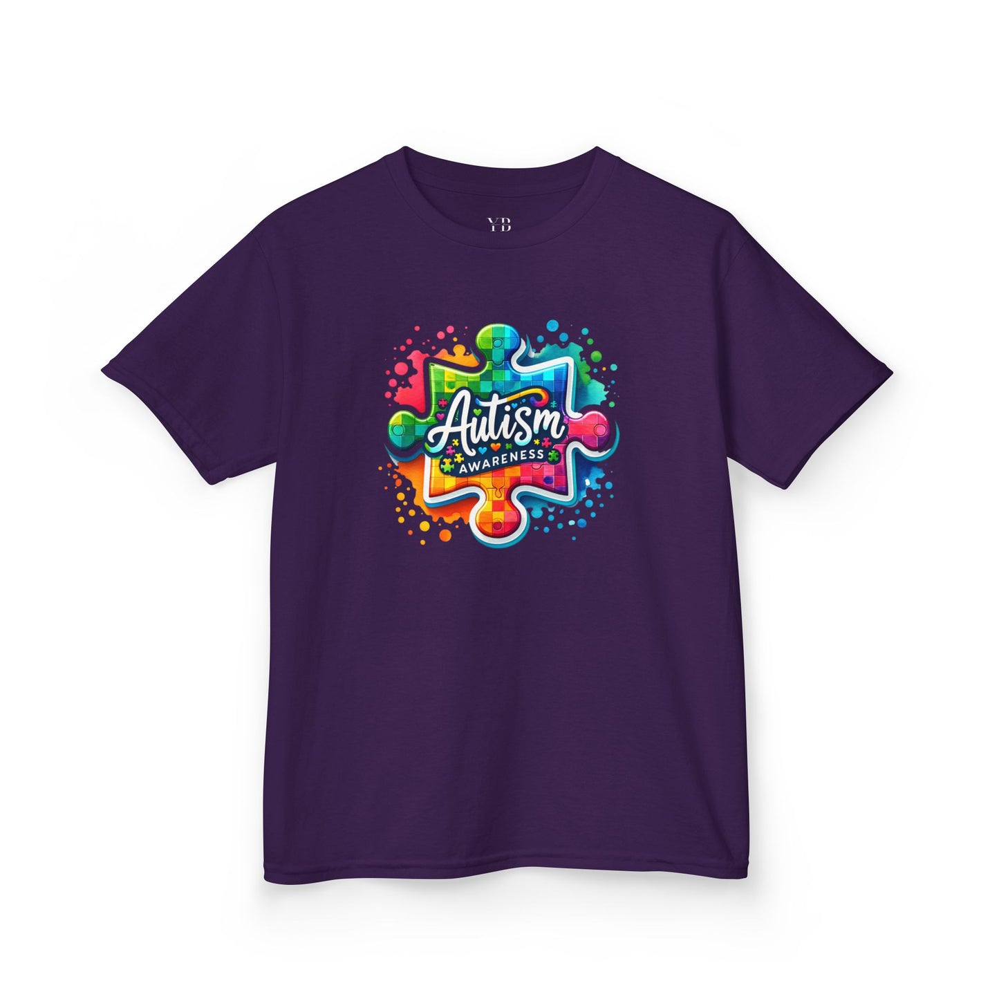 Autism Awareness Kids Tee - Fun & Colorful Design for Support