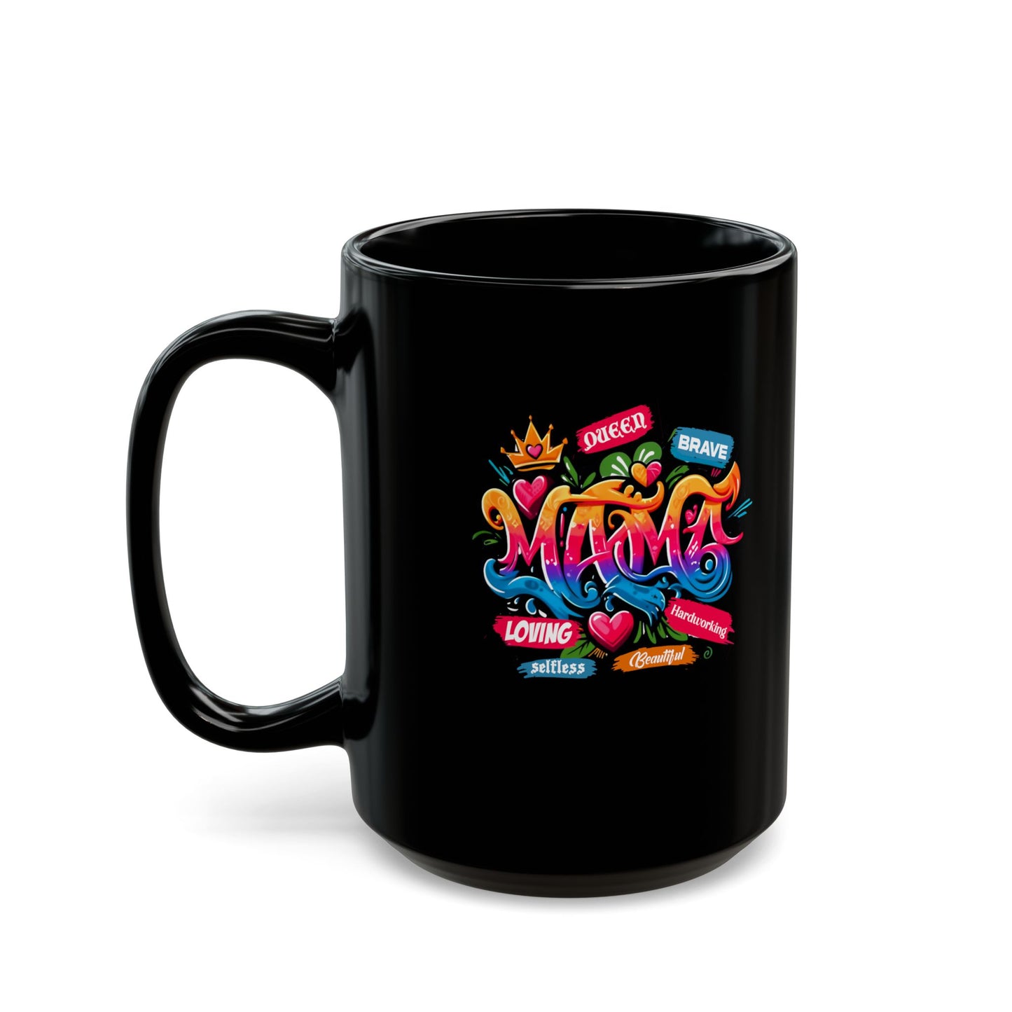 MaMa Autism Awareness Black Mug (11oz, 15oz)