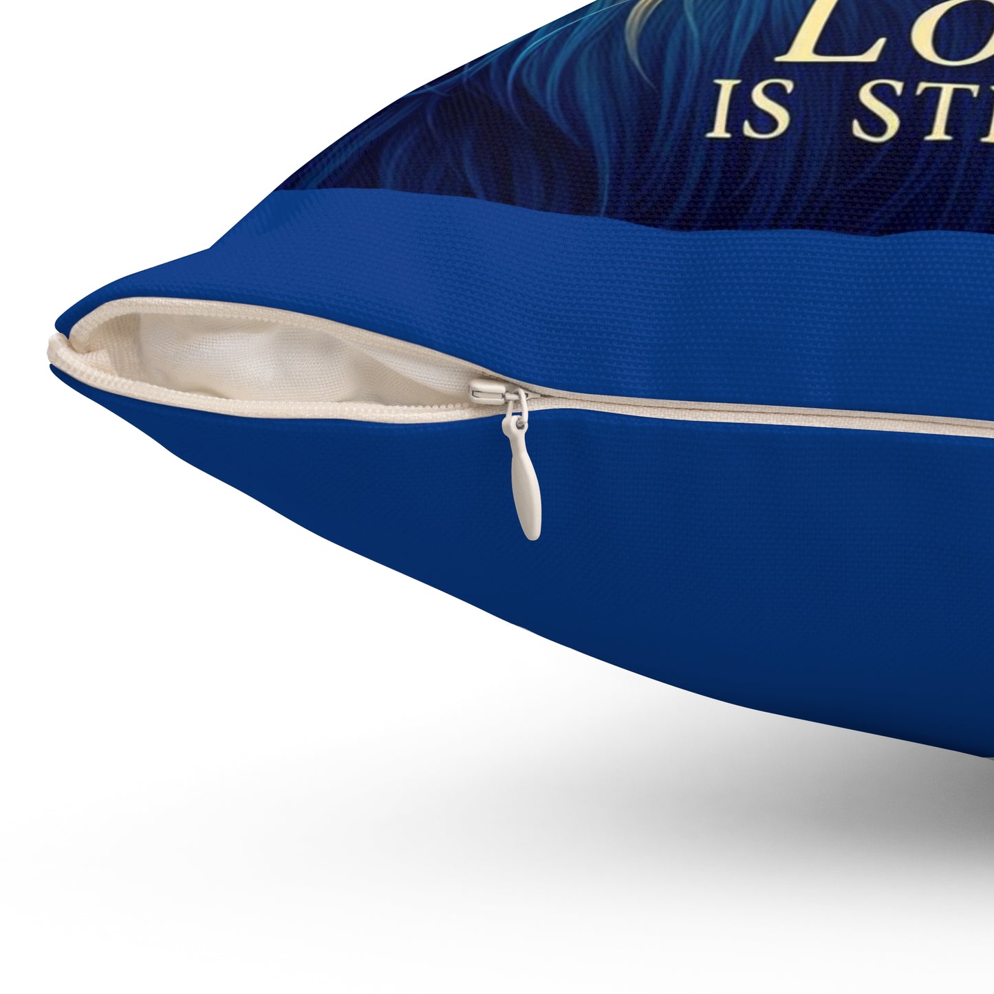 AB Lion Polyester Square Pillow