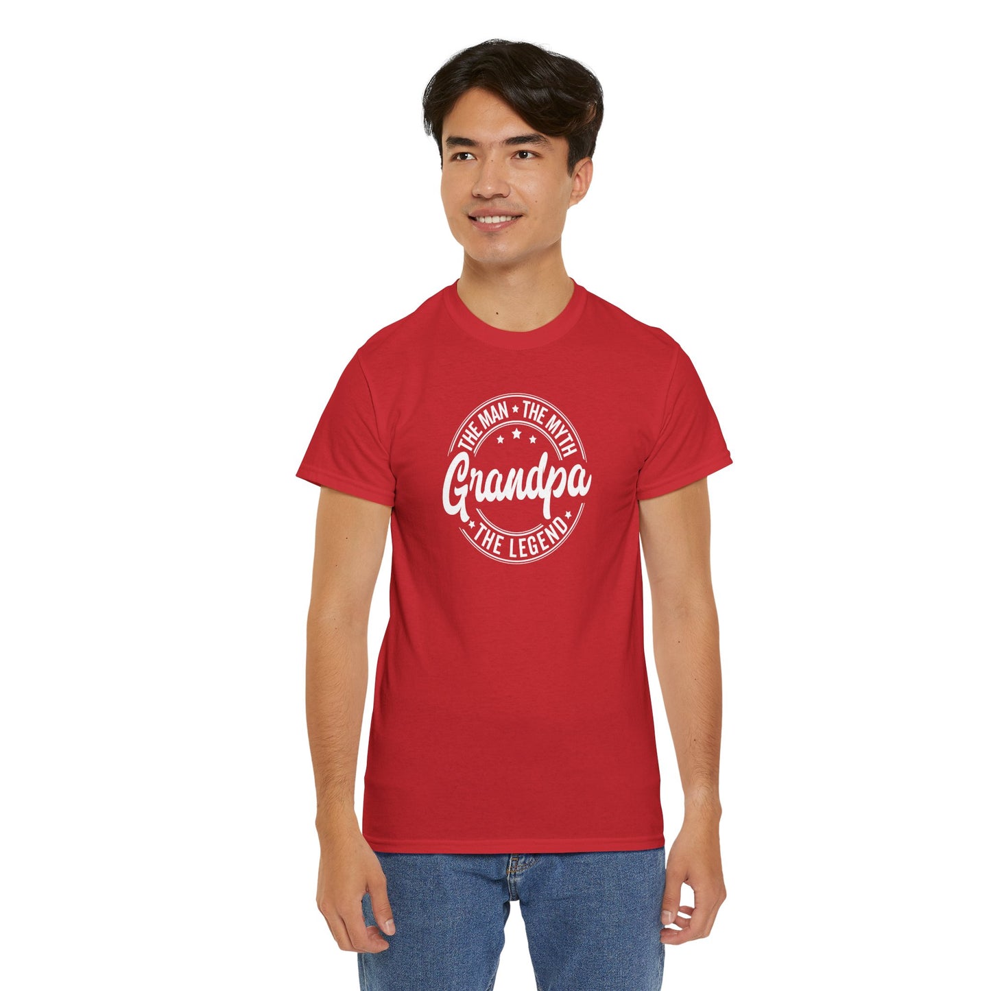 Grandpa Unisex Heavy Cotton Tee
