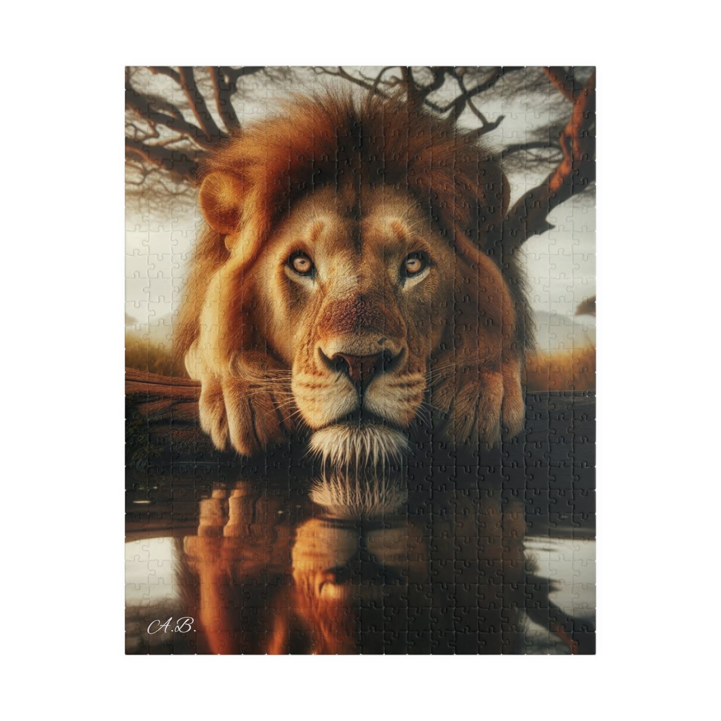 Ahrion's Lion Puzzle (110, 252, 520, 1014-piece)