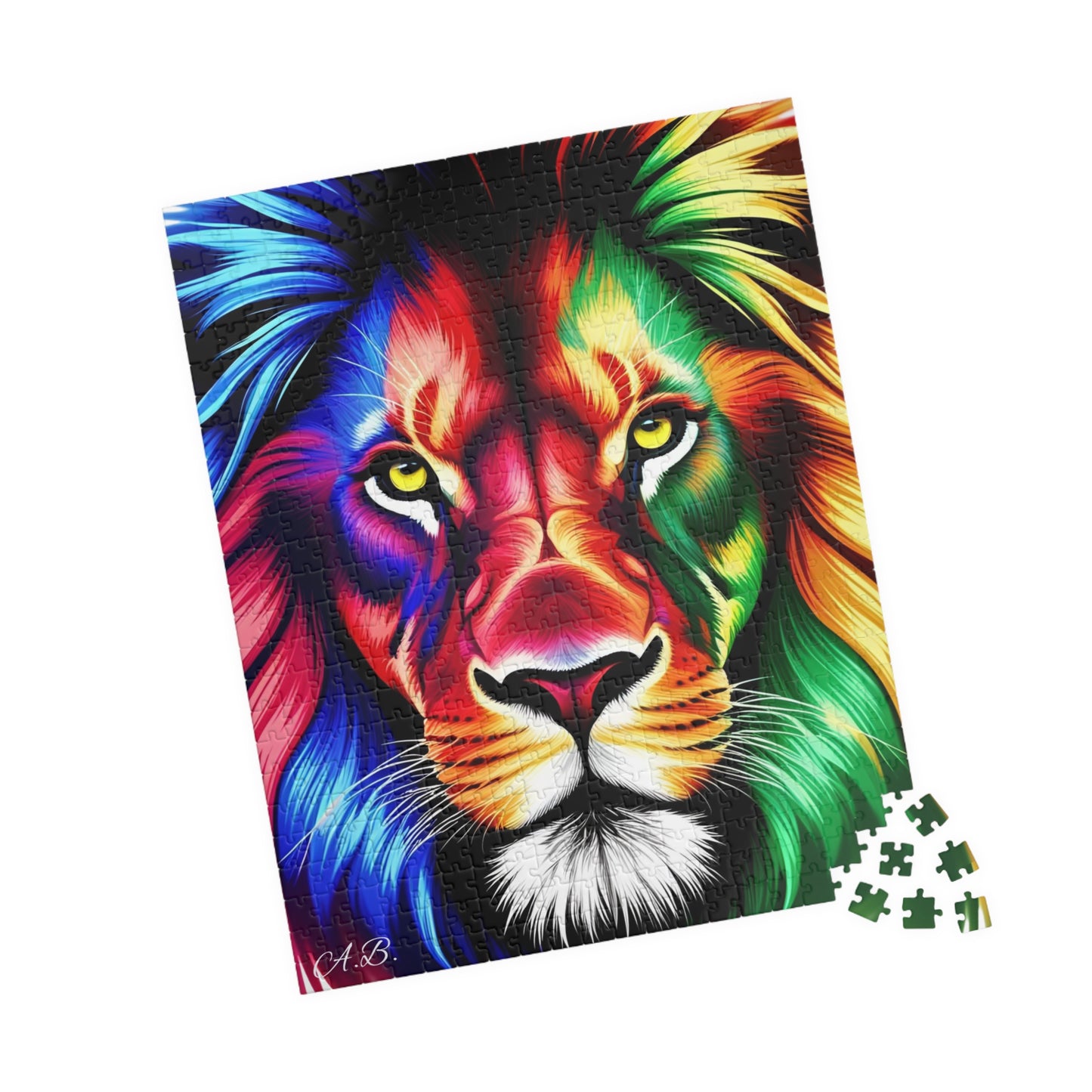 Ahrion's Lion Puzzle (110, 252, 520, 1014-piece)