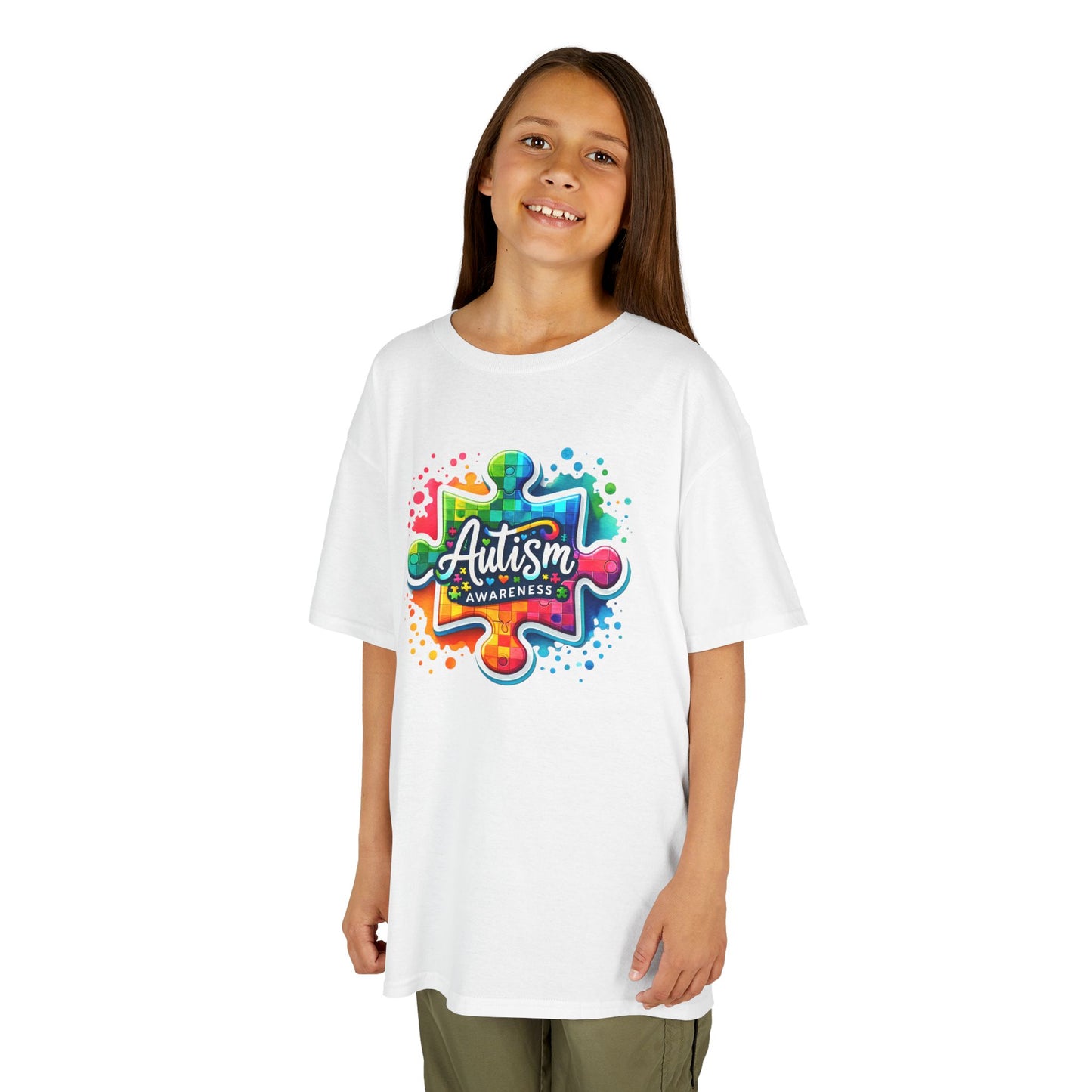 Autism Awareness Kids Tee - Fun & Colorful Design for Support