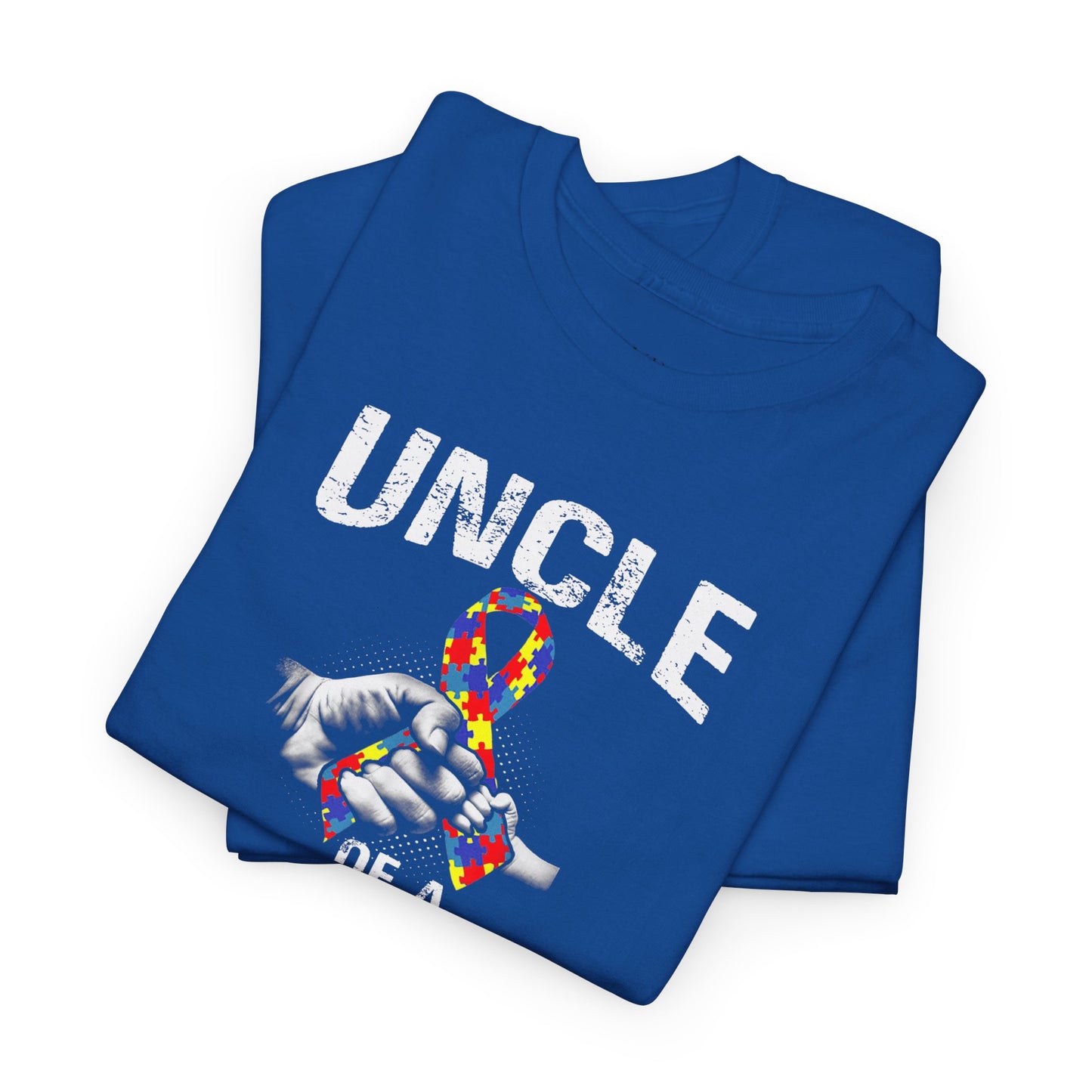 Autism Uncle Unisex Heavy Cotton Tee