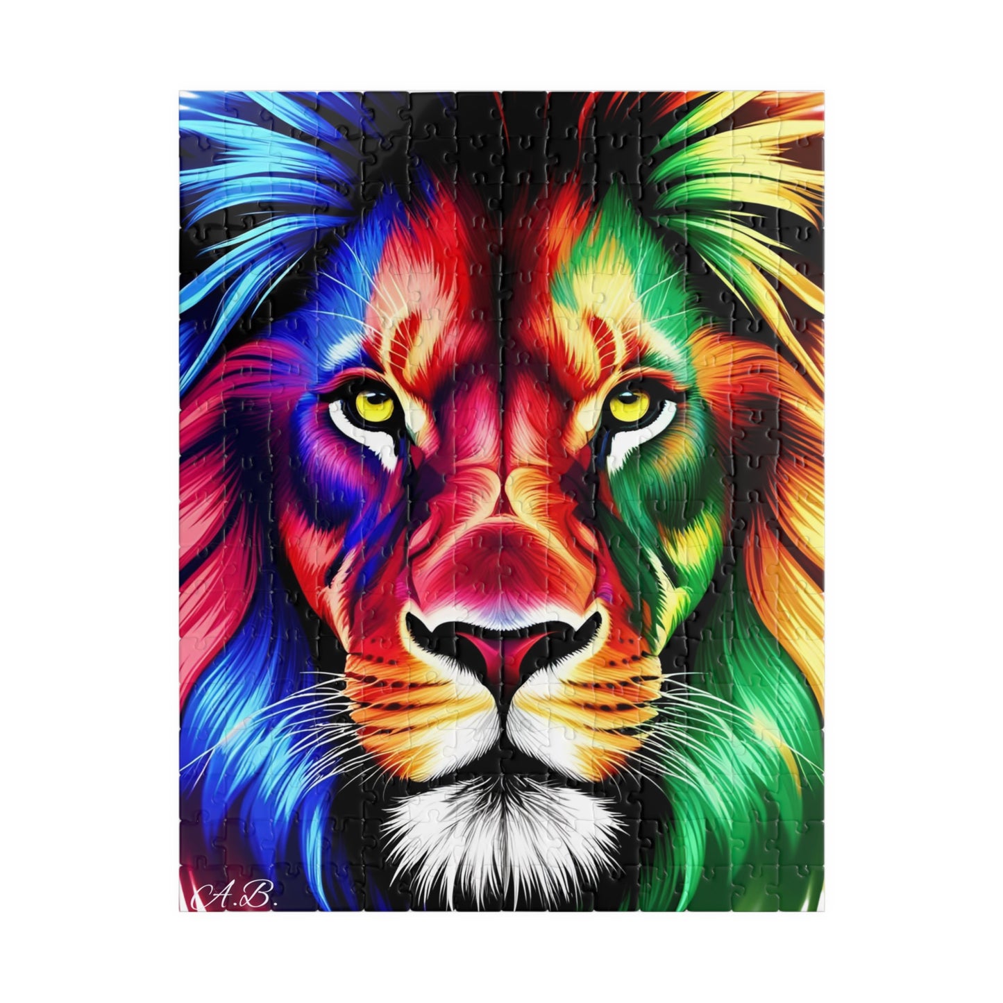 Ahrion's Lion Puzzle (110, 252, 520, 1014-piece)