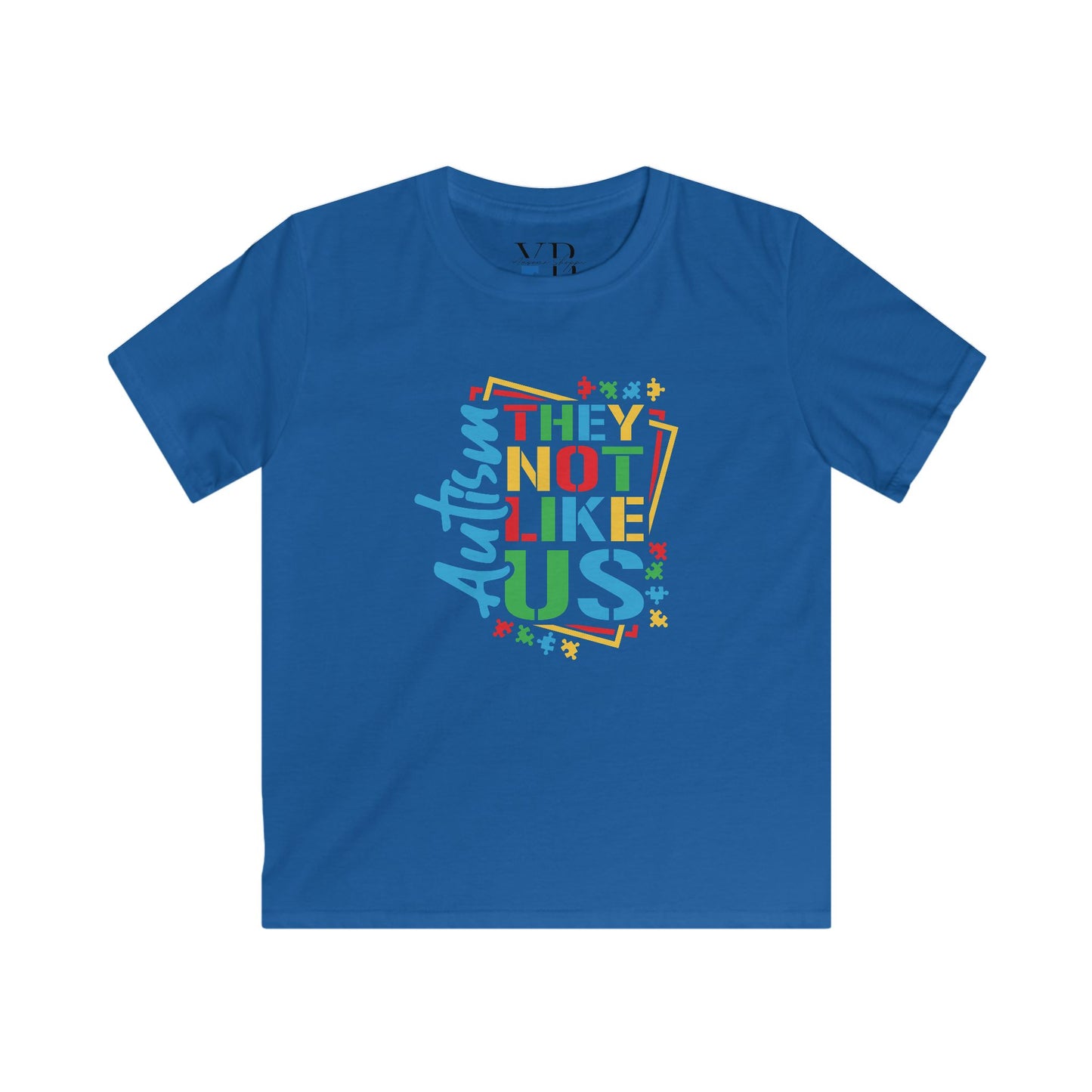Autism Awareness Kids Tee, Softstyle Youth T-Shirt