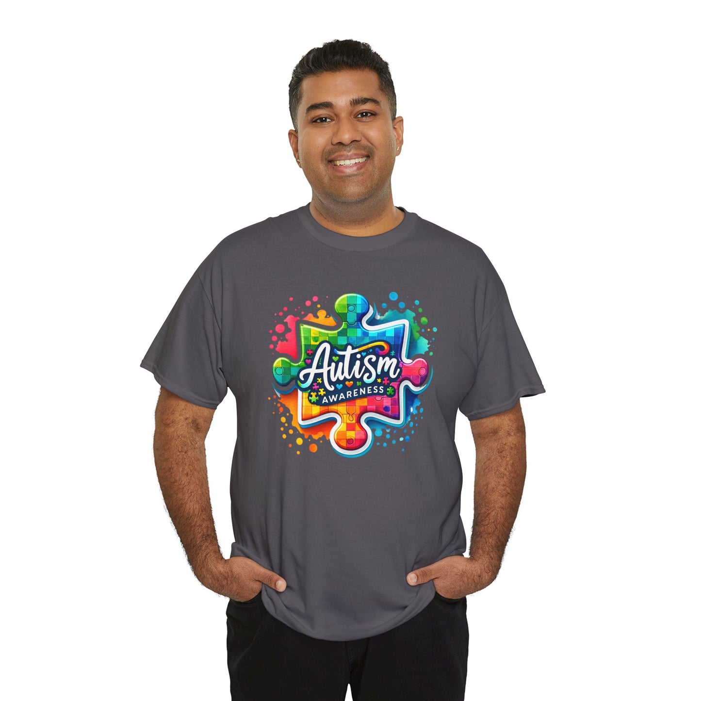 Autism Awareness Unisex Heavy Cotton Tee