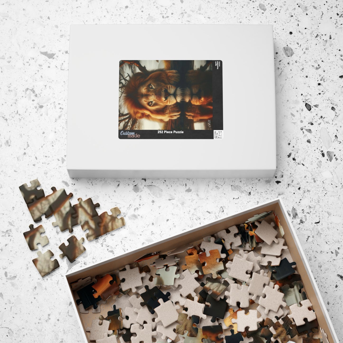 Ahrion's Lion Puzzle (110, 252, 520, 1014-piece)