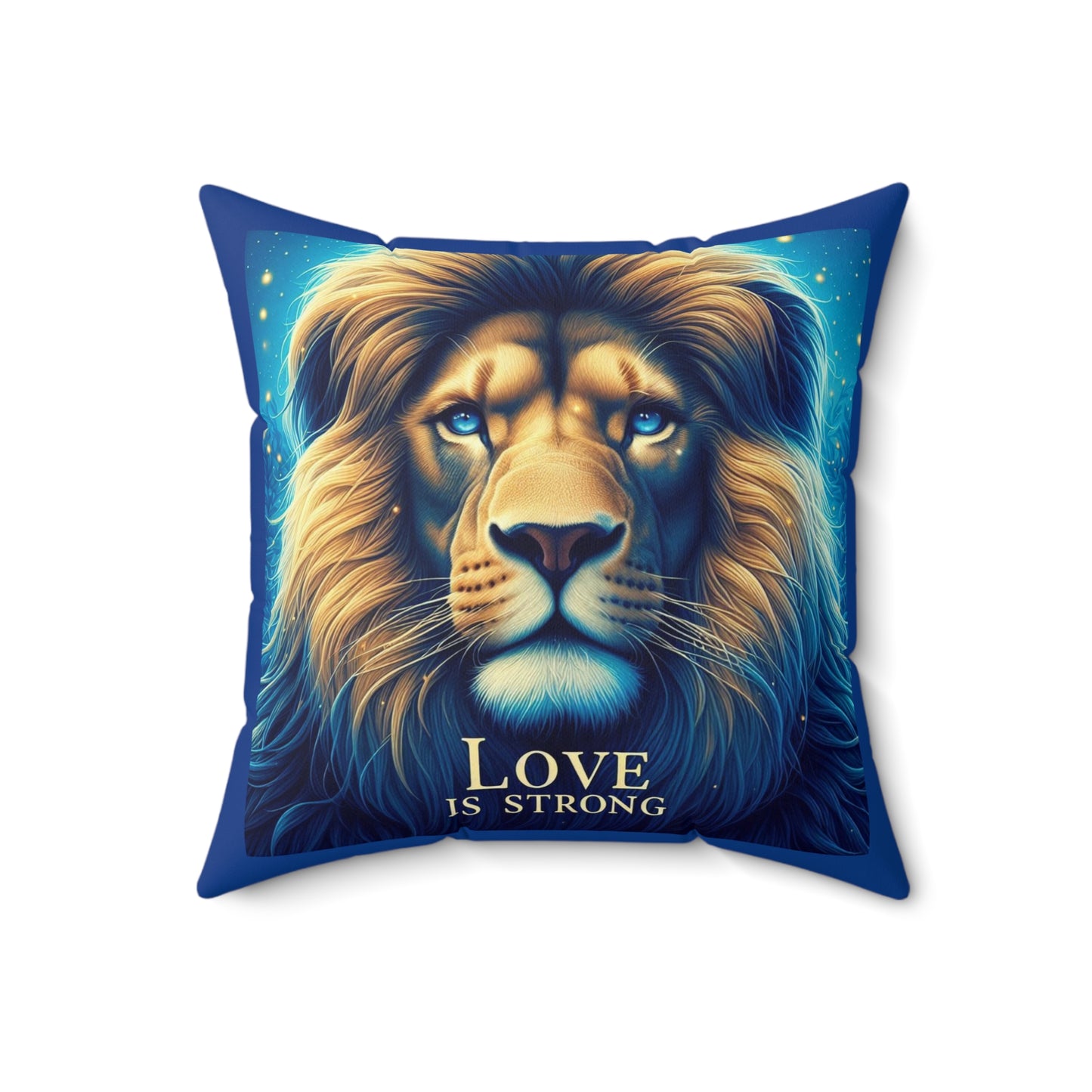 AB Lion Polyester Square Pillow