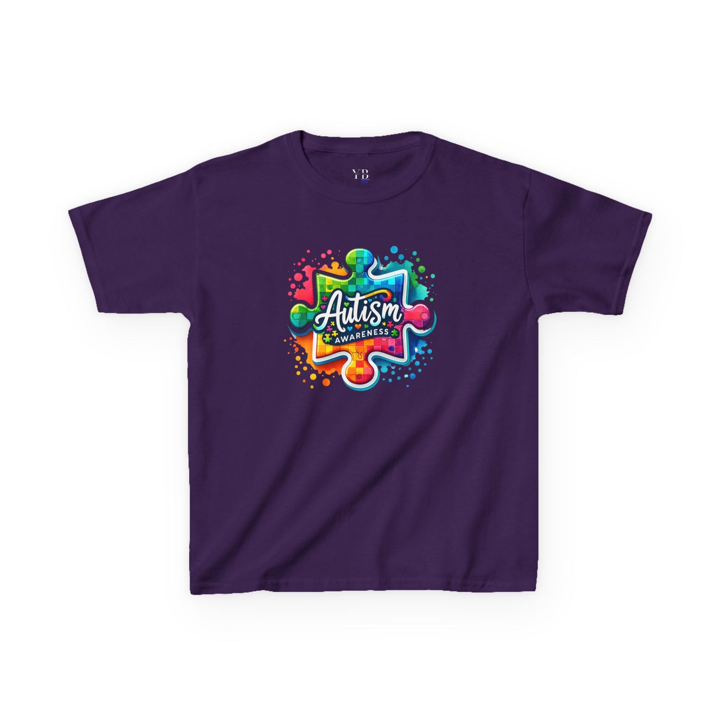Autism Awareness Kids Tee - Fun & Colorful Design for Support