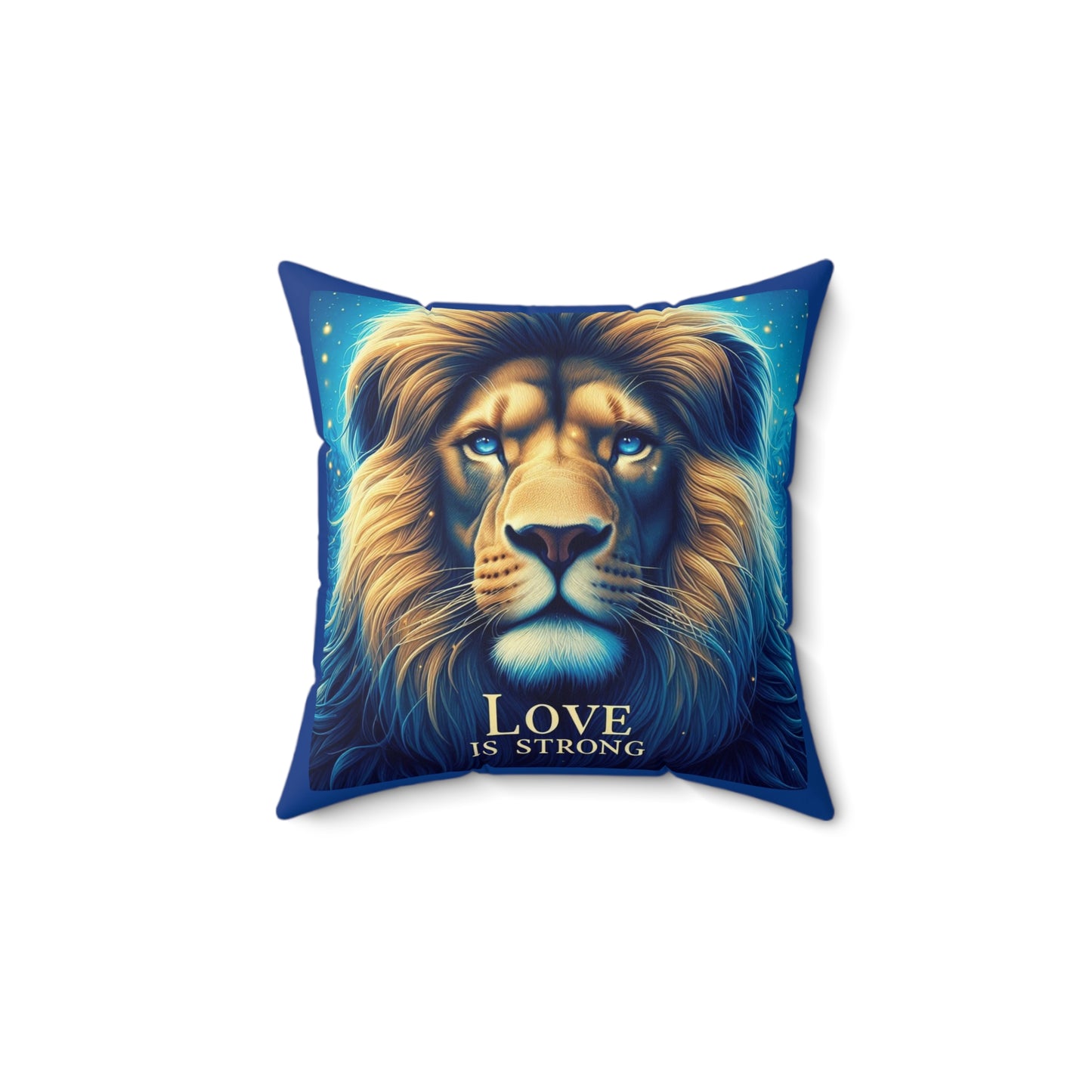 AB Lion Polyester Square Pillow