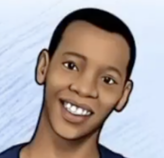 Portrait of Ahrion, one of the autistic designers behind YB Ausome Shoppe.