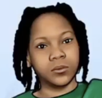 Portrait of GB, one of the autistic designers behind YB Ausome Shoppe.