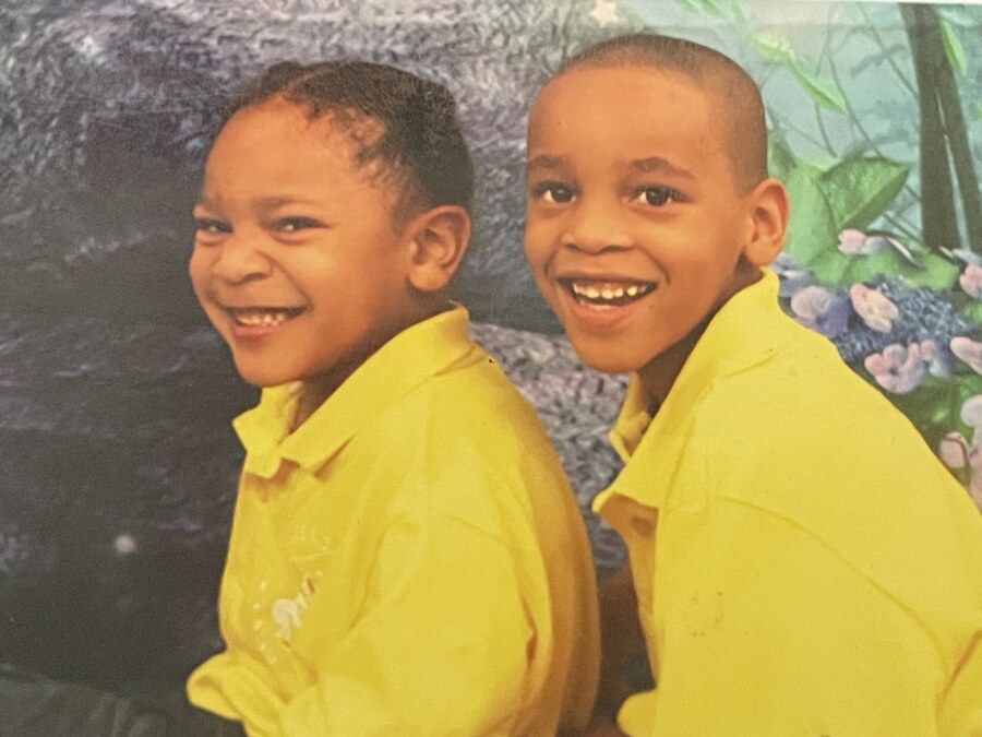 Yana’s young sons GB and Ahrion together.