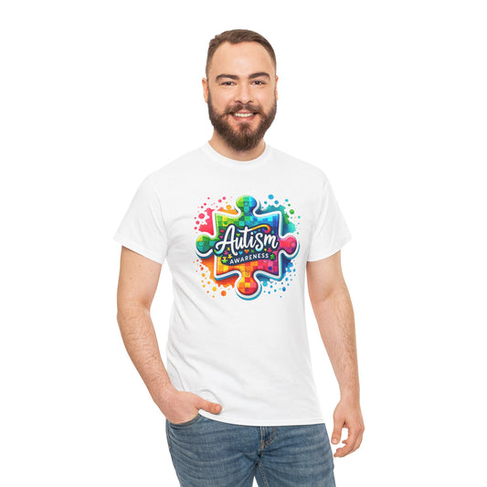 Autism Awareness Unisex Heavy Cotton Tee