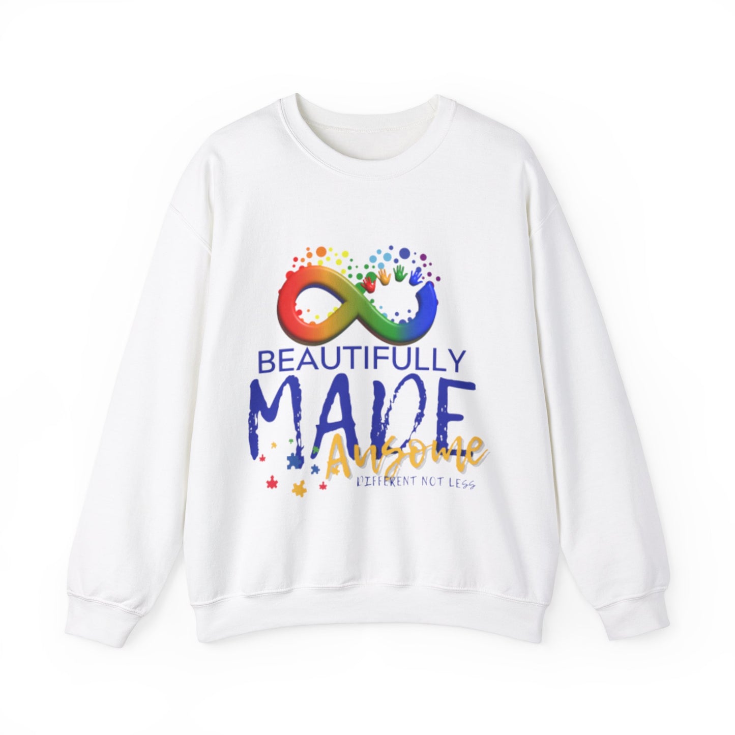 Beautifully Made Ausome Unisex Heavy Blend™ Crewneck Sweatshirt