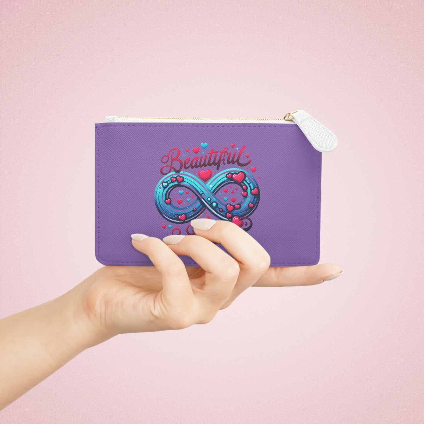 Beautiful Love Mini Clutch Bag