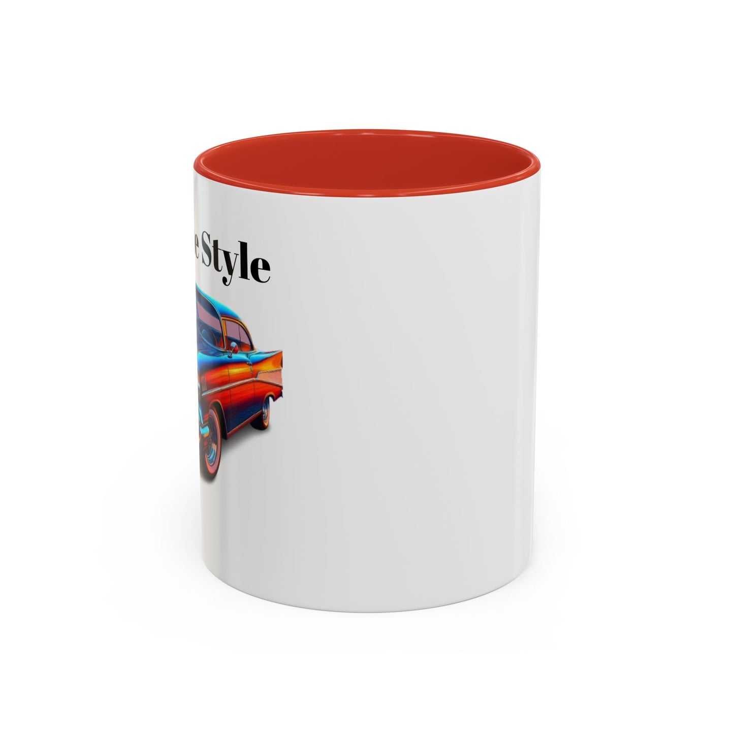 Taza de café con detalles de coche de GB (11, 15 oz)