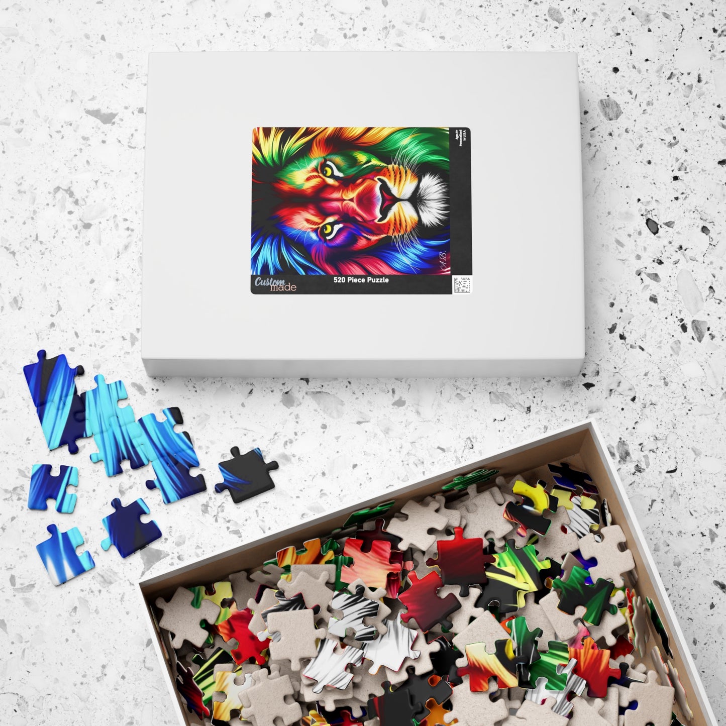 Ahrion's Lion Puzzle (110, 252, 520, 1014-piece)
