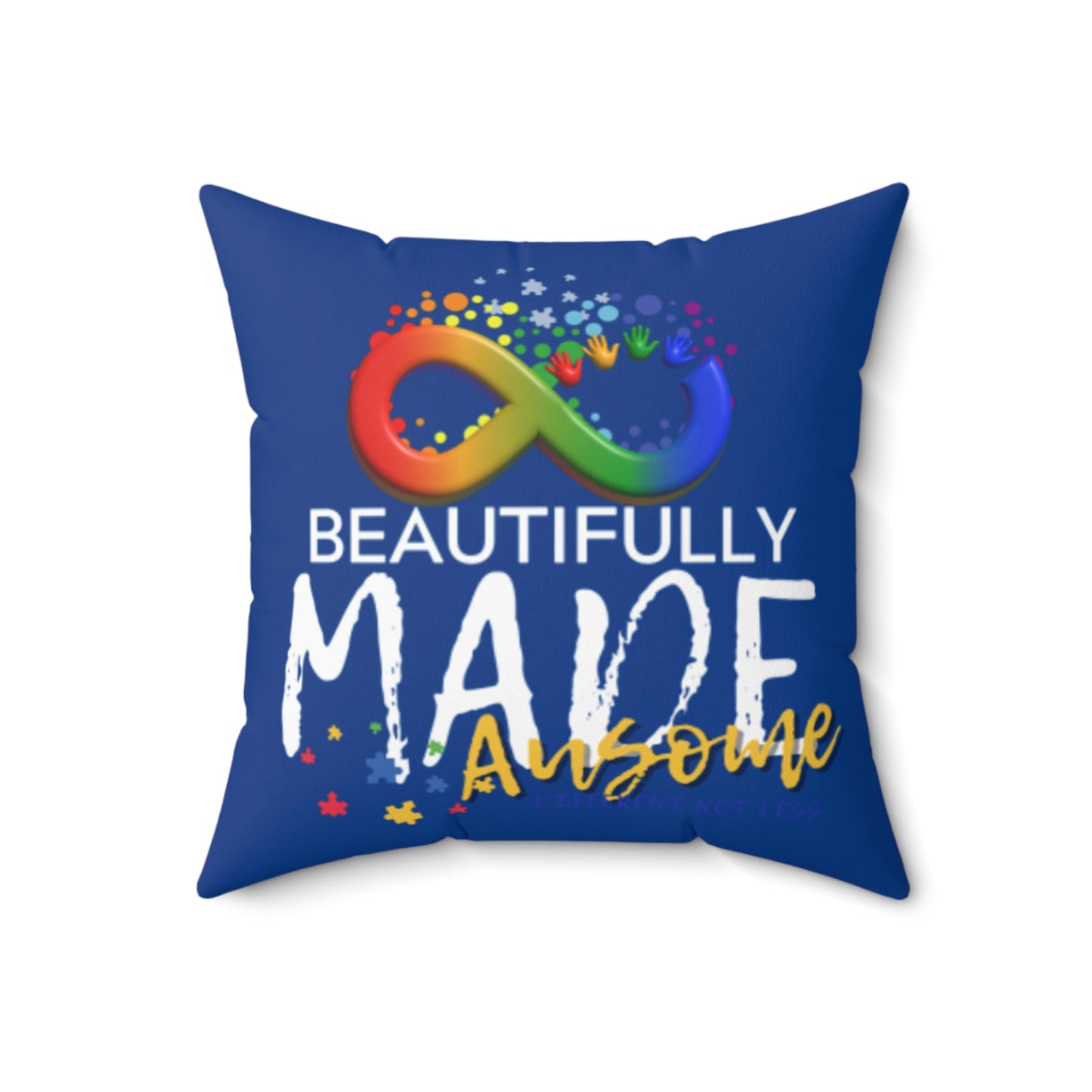 Beautifully Made Ausome  Polyester Square Pillow