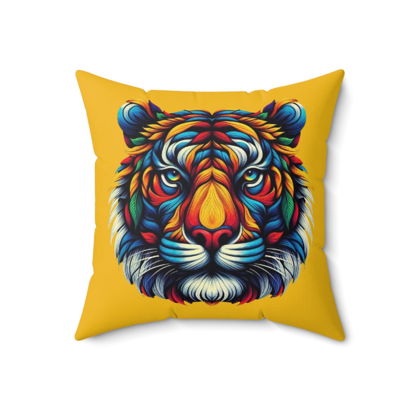 AB's Tiger Polyester Square Pillow