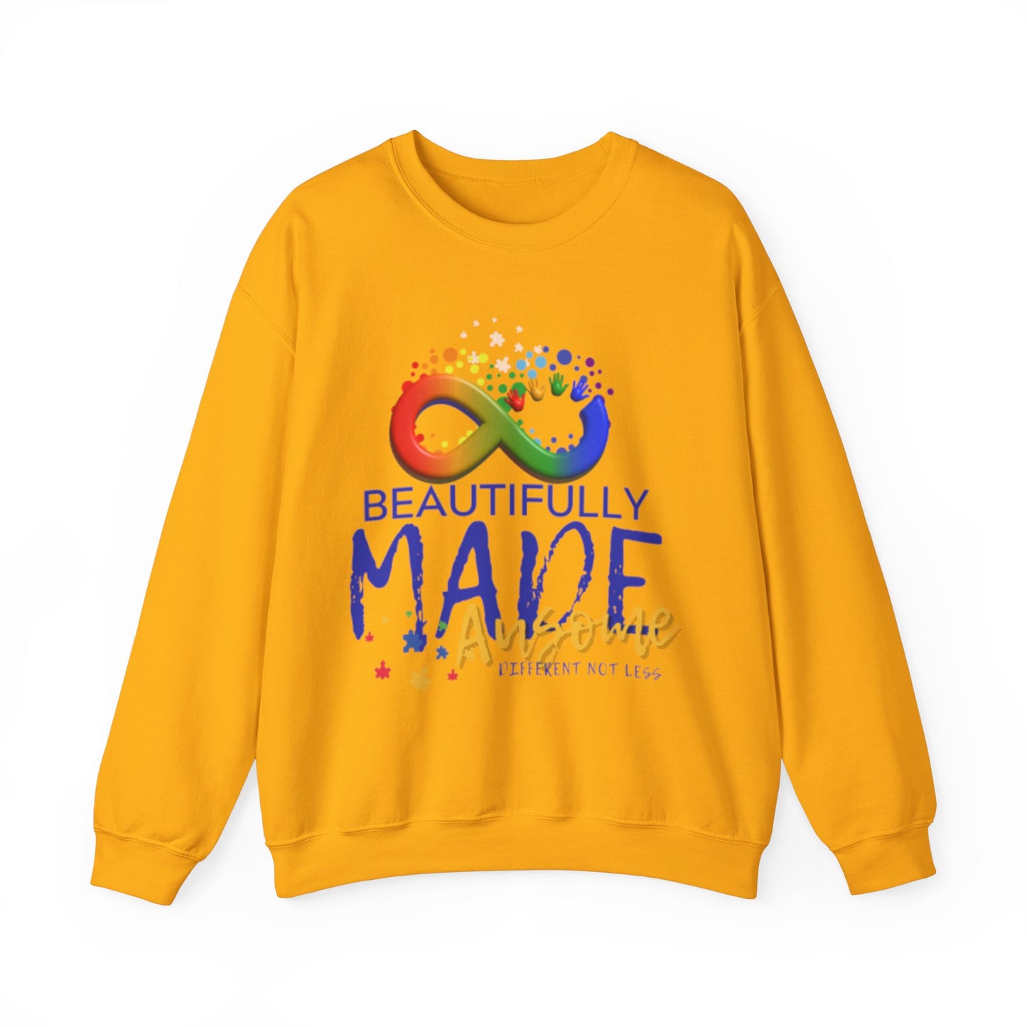 Beautifully Made Ausome Unisex Heavy Blend™ Crewneck Sweatshirt