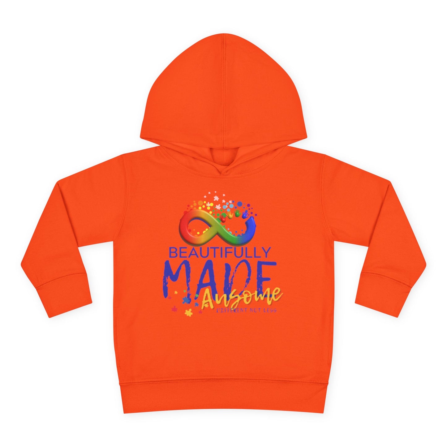 Beautifully Made Ausome Toddler Pullover Fleece Hoodie