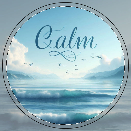 Calm Ceramic Coaster