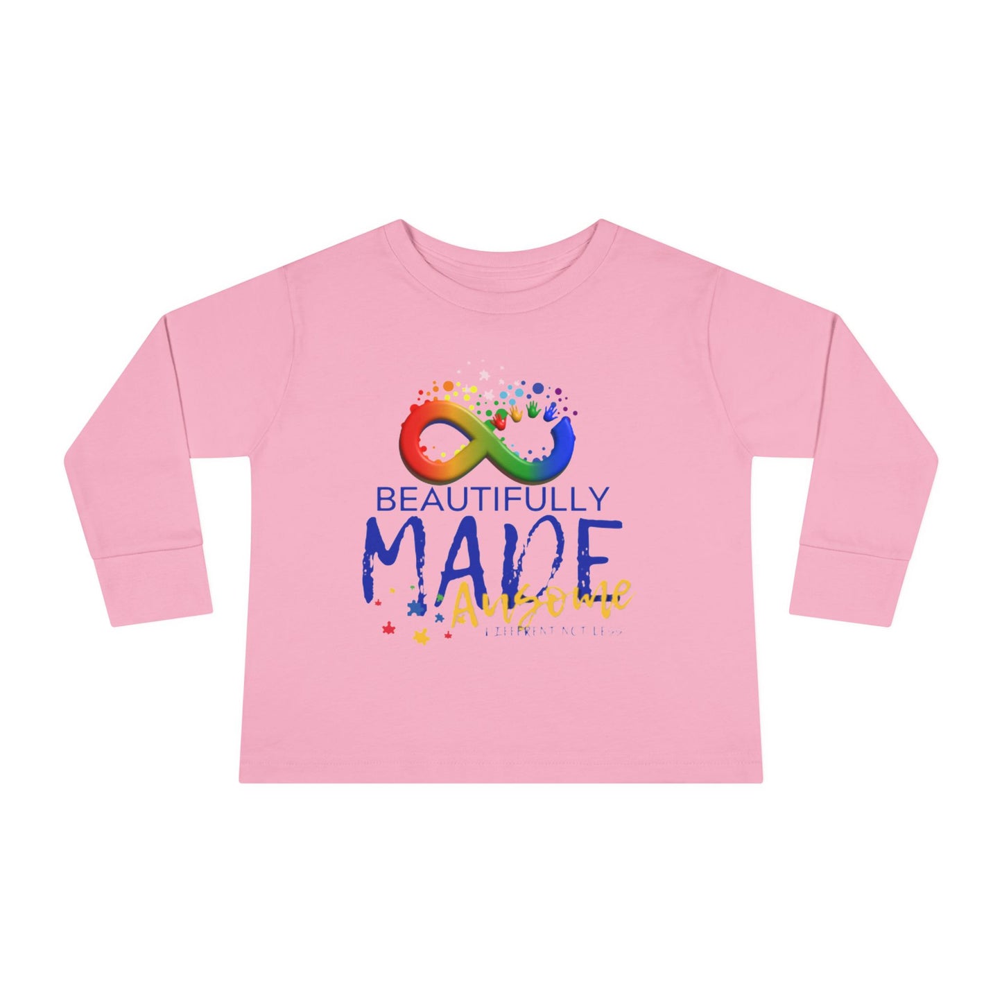 Beautifully Made Ausome Toddler Long Sleeve Tee