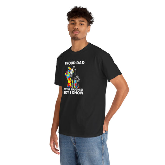 Proud Dad Unisex Heavy Cotton Tee