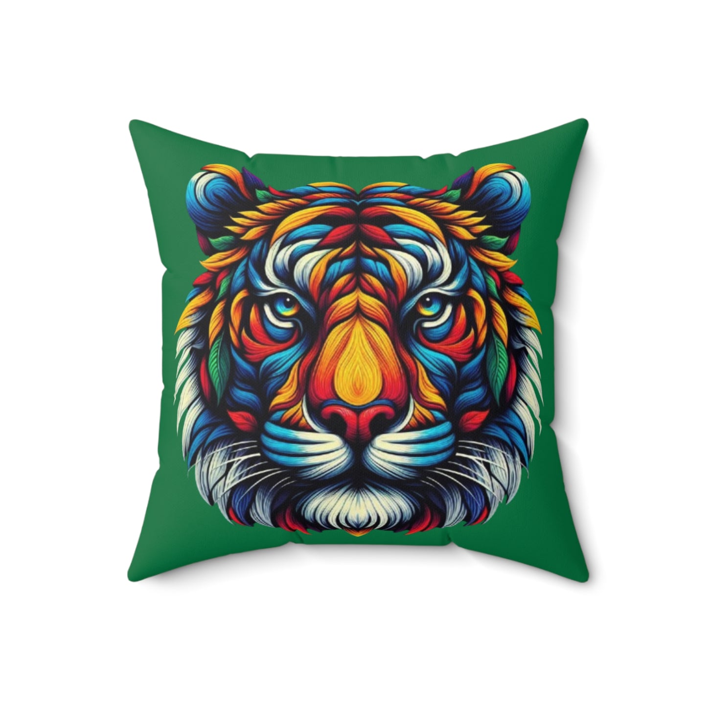 AB's Tiger Polyester Square Pillow