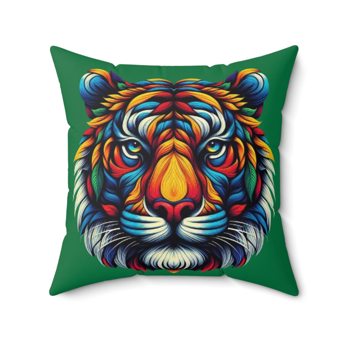 AB's Tiger Polyester Square Pillow