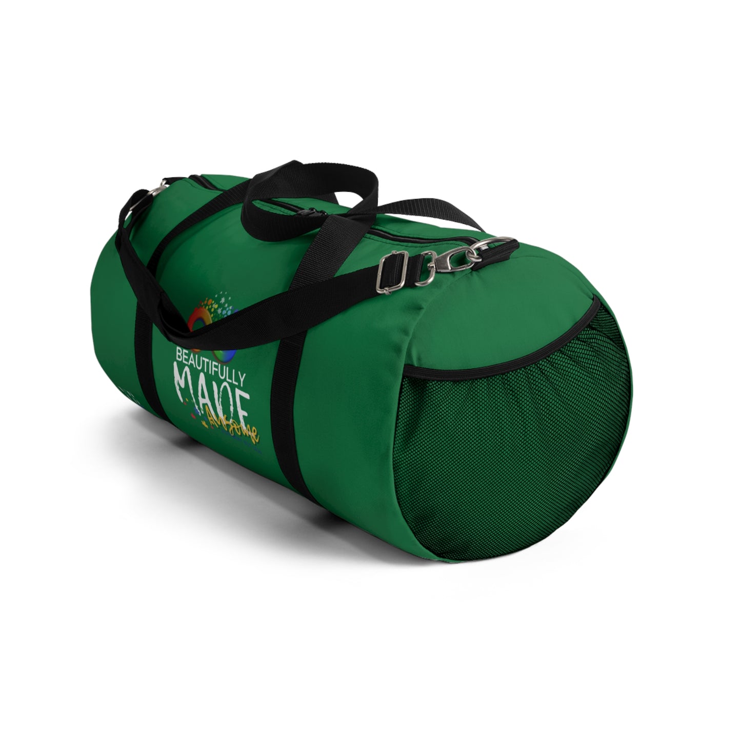 Beautifully Made Ausome Green Duffel Bag