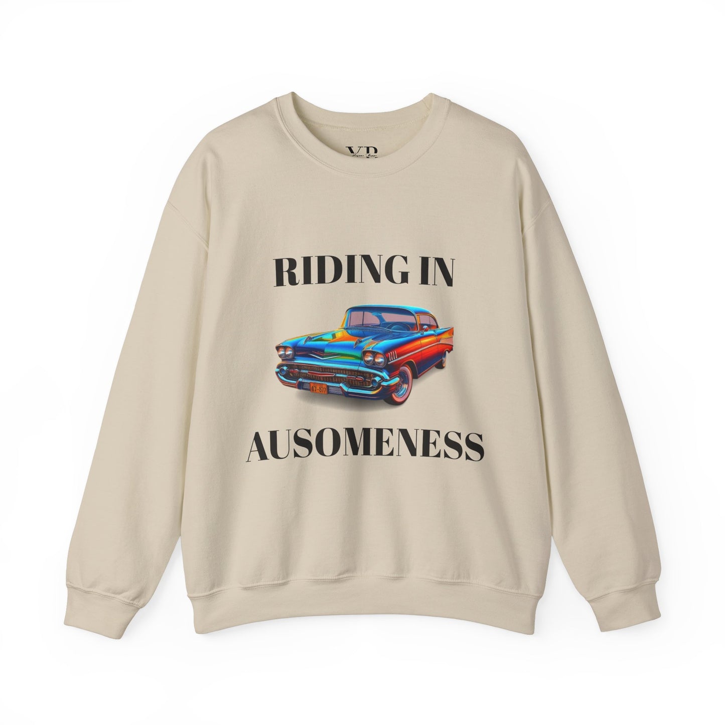 Sweat-shirt ras du cou unisexe Heavy Blend™ de GB Classic Car