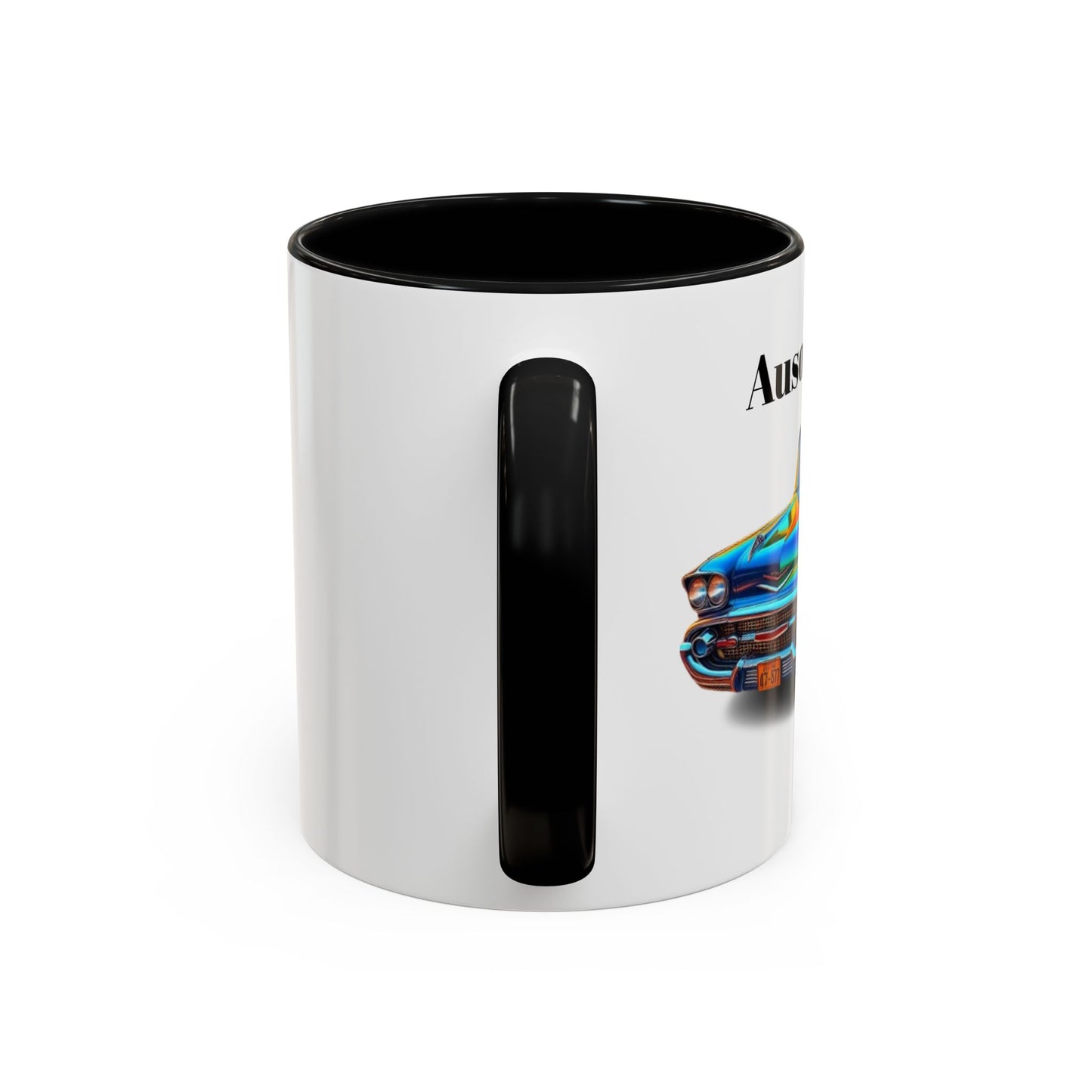 Taza de café con detalles de coche de GB (11, 15 oz)