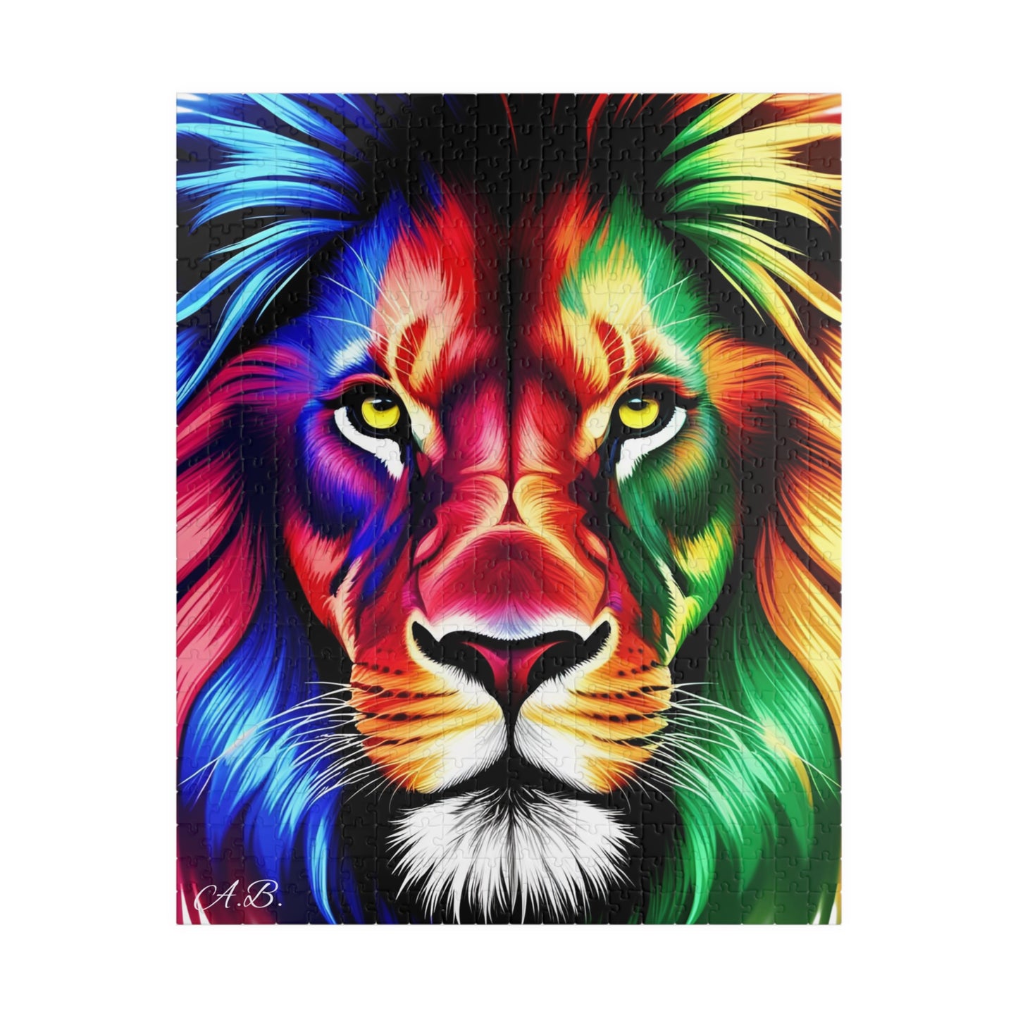 Ahrion's Lion Puzzle (110, 252, 520, 1014-piece)