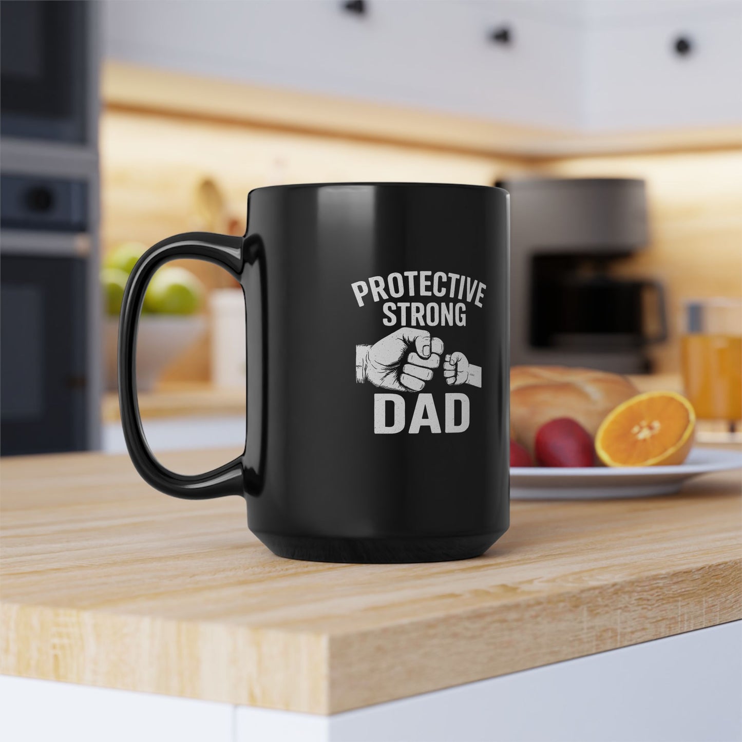 DAD Black Mug (11oz, 15oz)