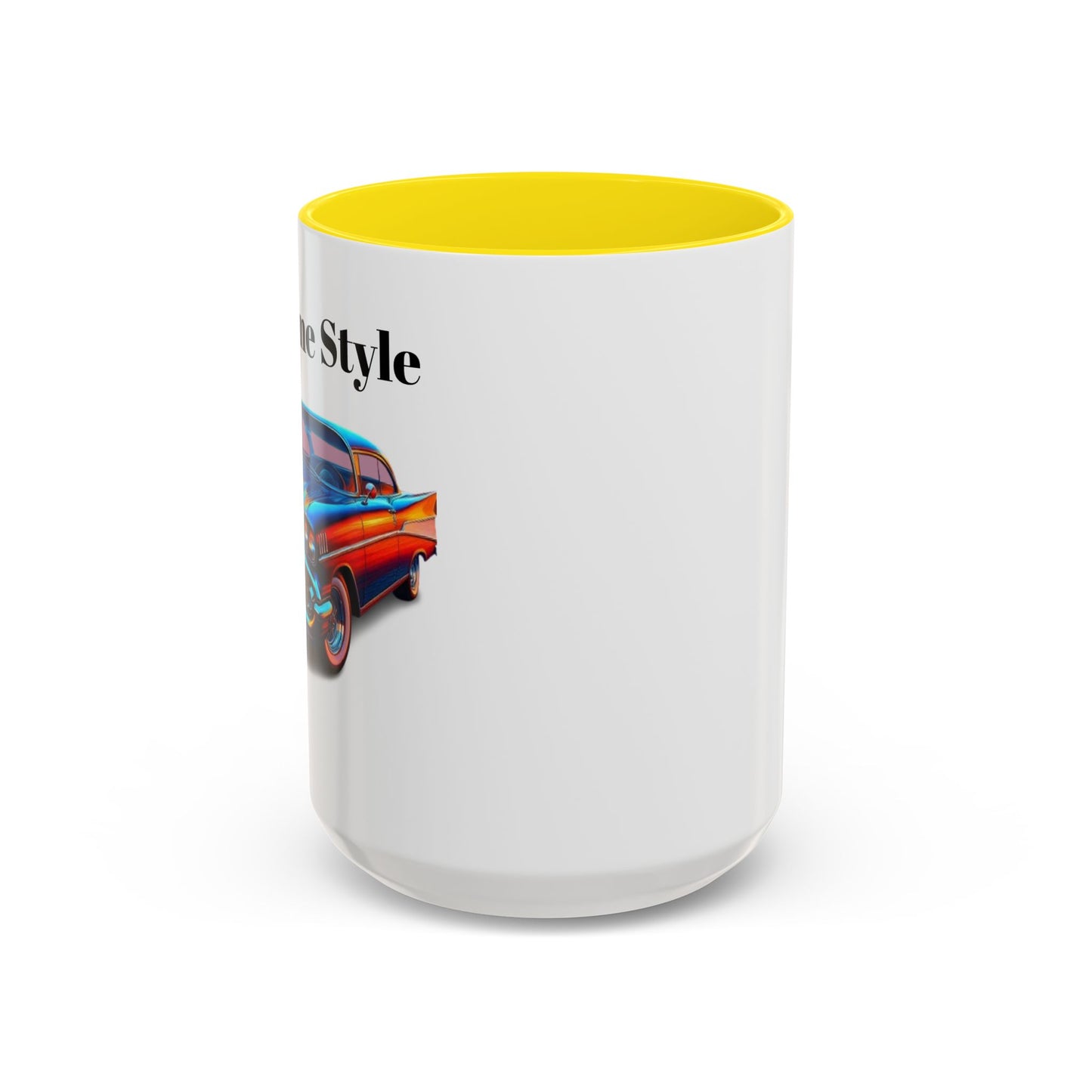 Taza de café con detalles de coche de GB (11, 15 oz)