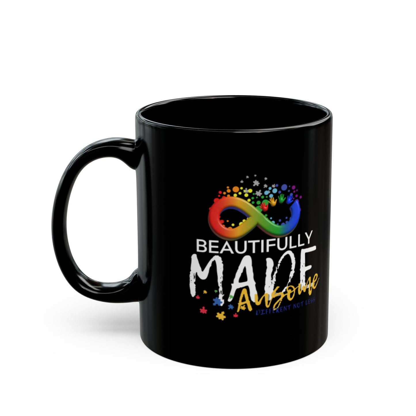 Hermosa taza negra Ausome (11 oz, 15 oz)