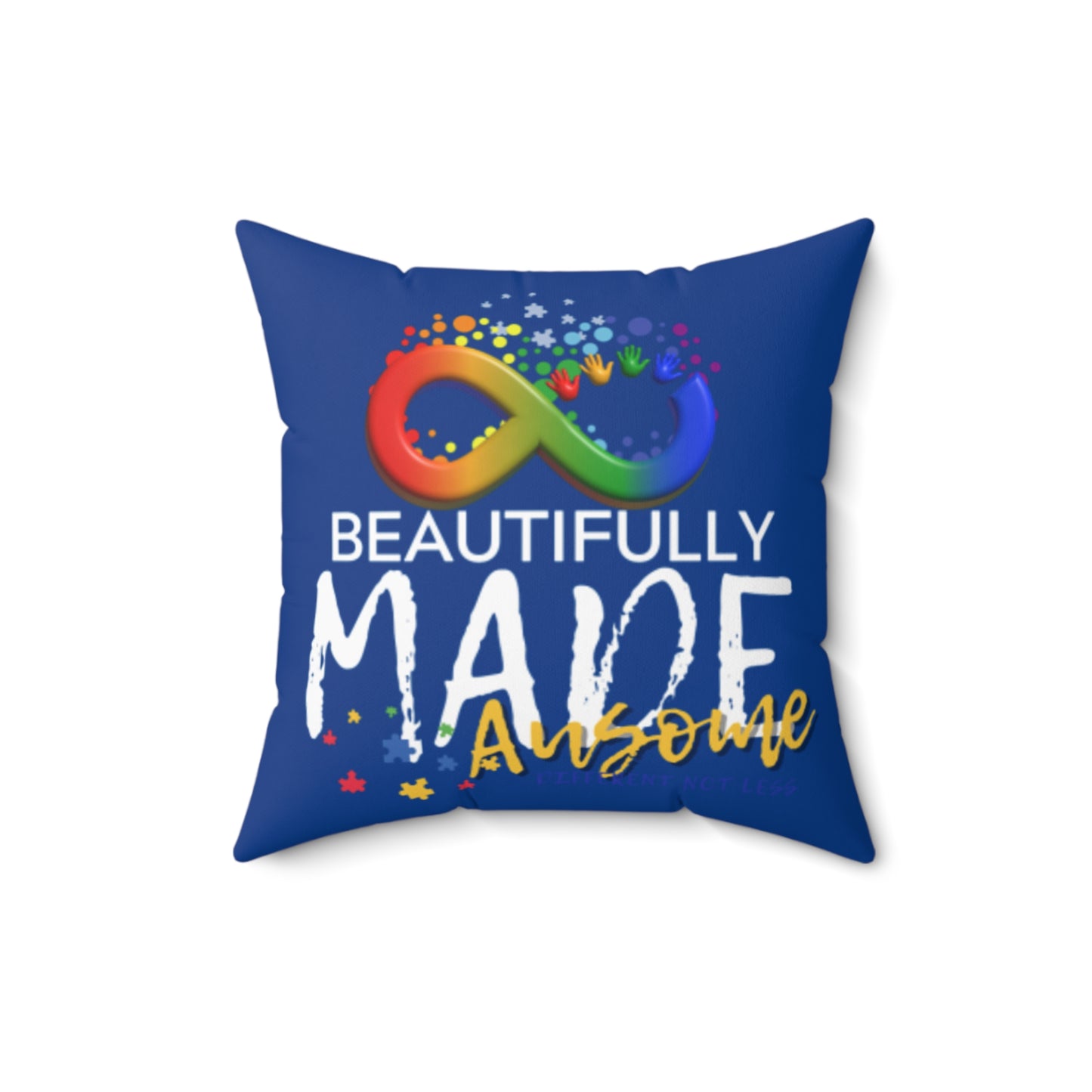 Beautifully Made Ausome  Polyester Square Pillow