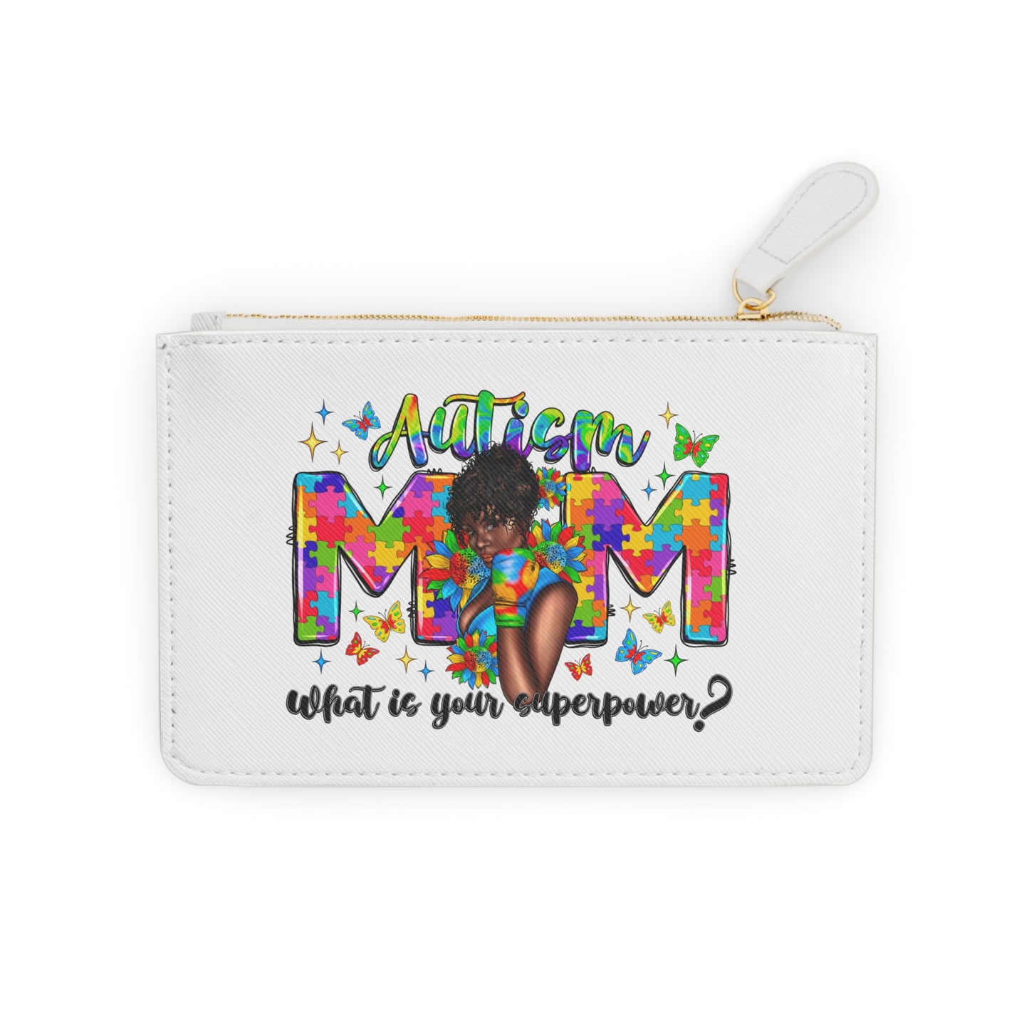 Autism Mom Mini Clutch Bag