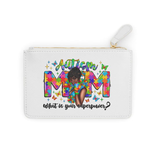 Autism Mom Mini Clutch Bag