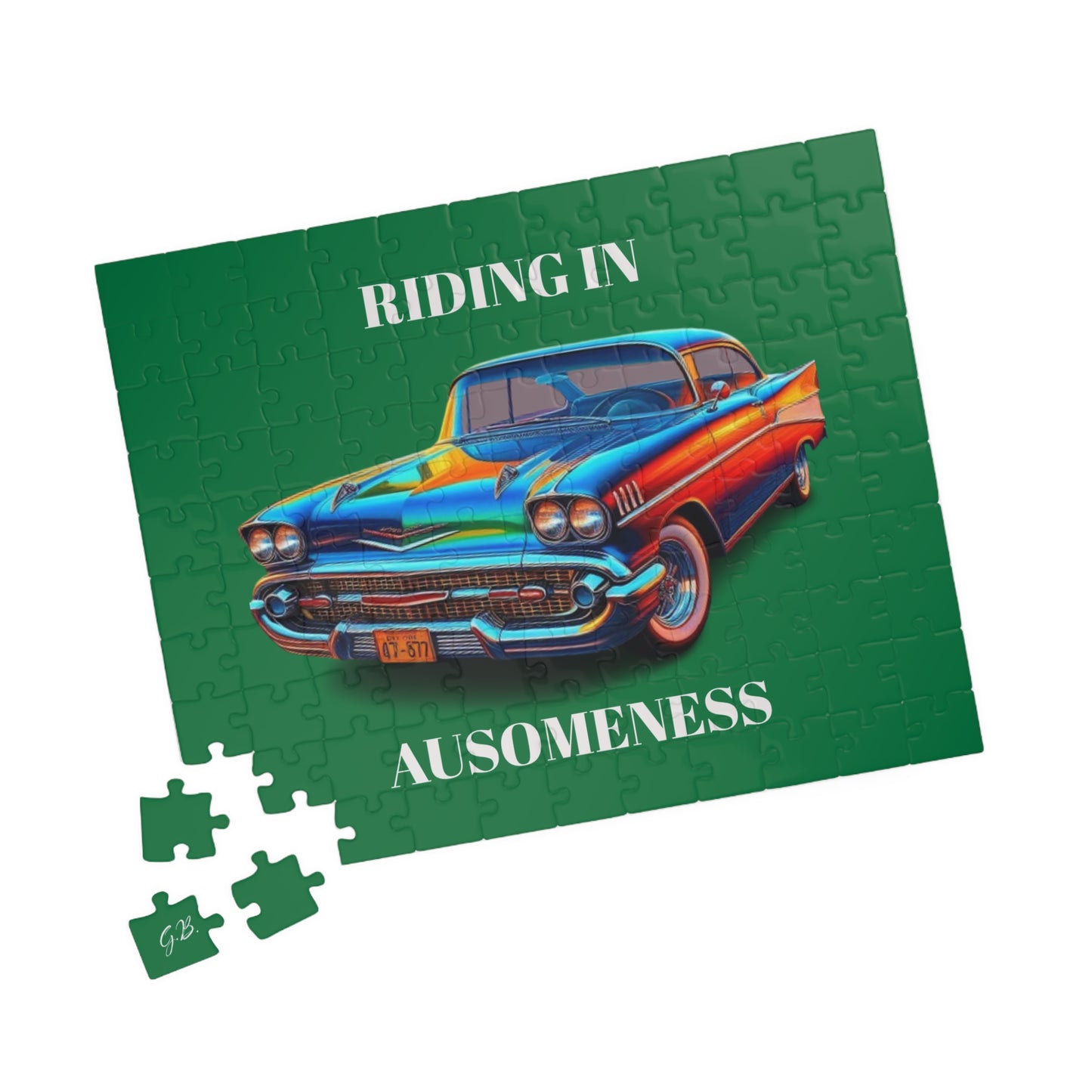 GB's Classic Car Puzzle (110, 252, 520, 1014-piece)