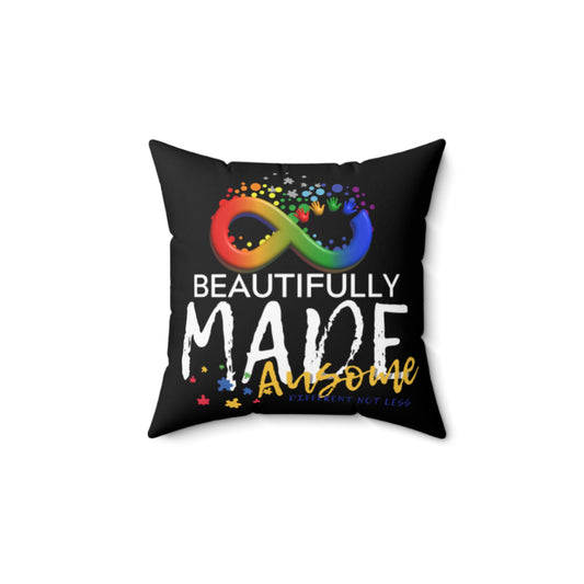 Beautifully Made Ausome  Polyester Square Pillow