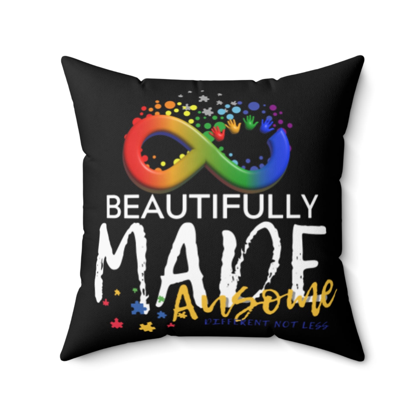 Beautifully Made Ausome  Polyester Square Pillow