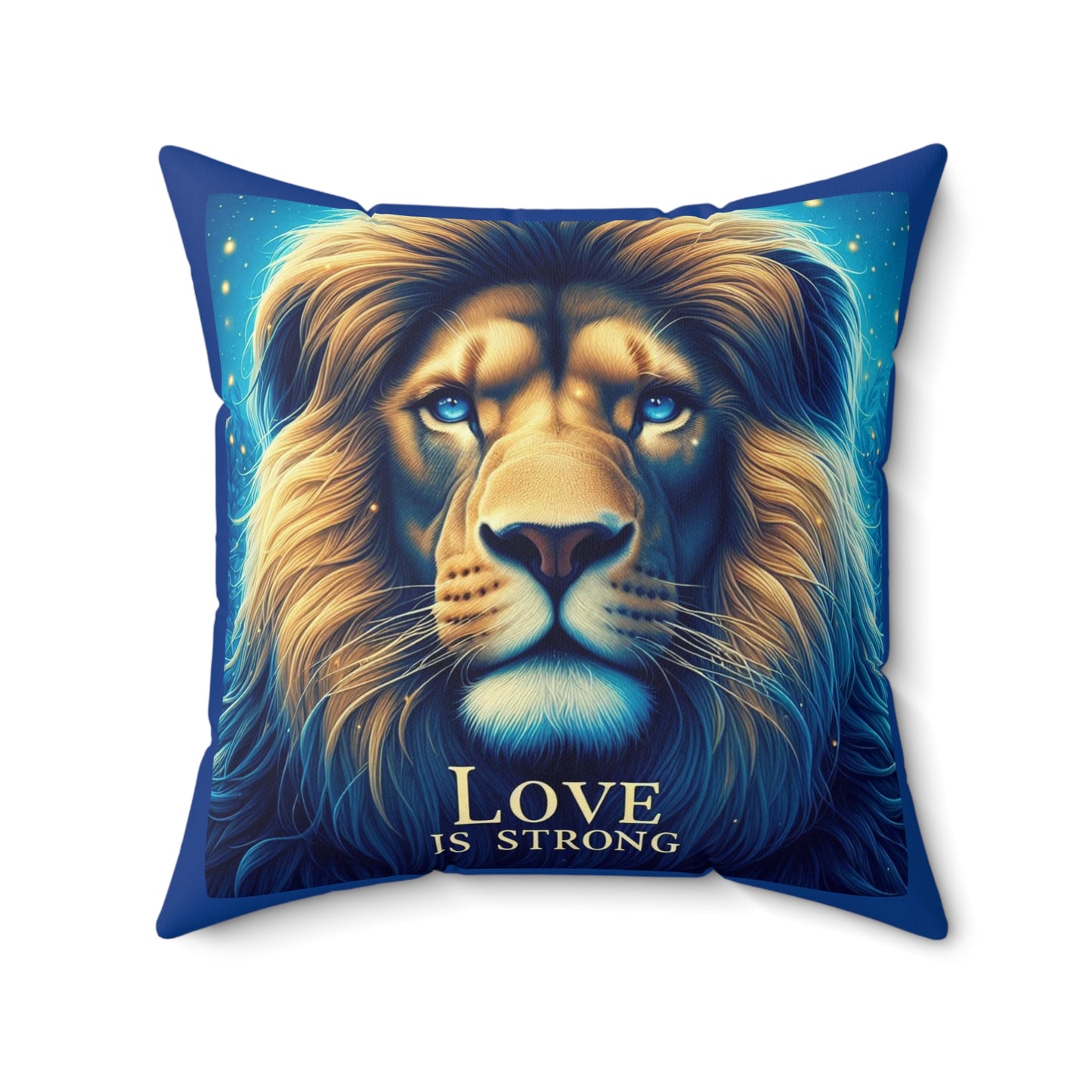 AB Lion Polyester Square Pillow