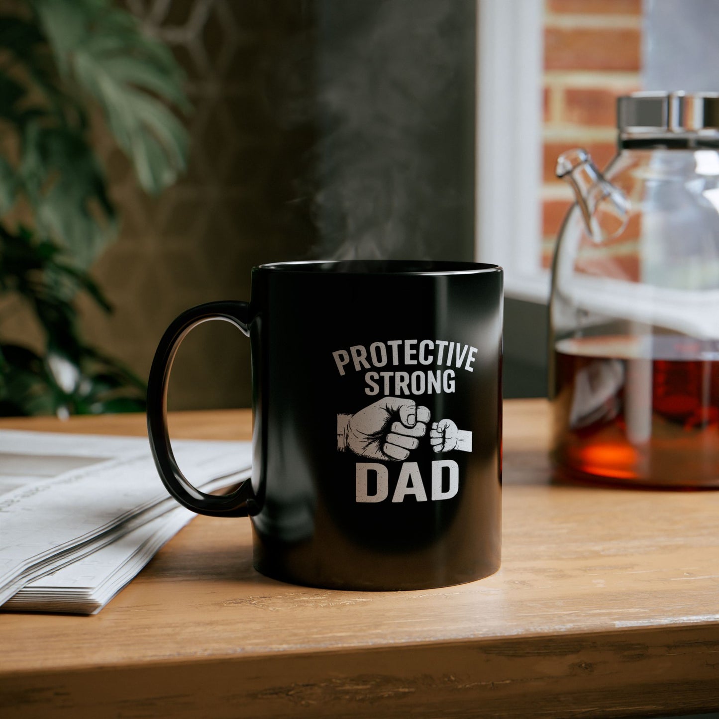 DAD Black Mug (11oz, 15oz)
