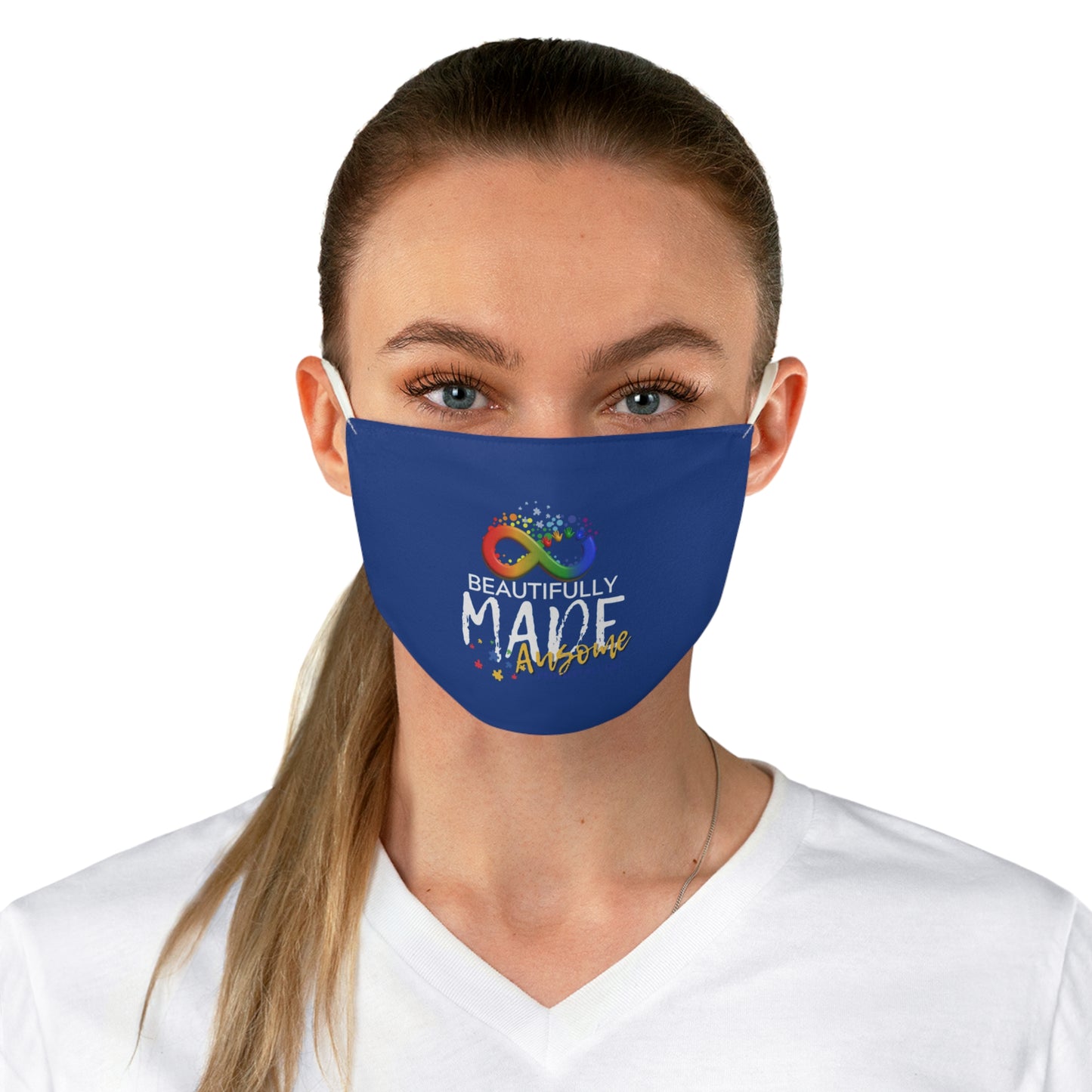 Beautifully Made Ausome  Fabric Face Mask