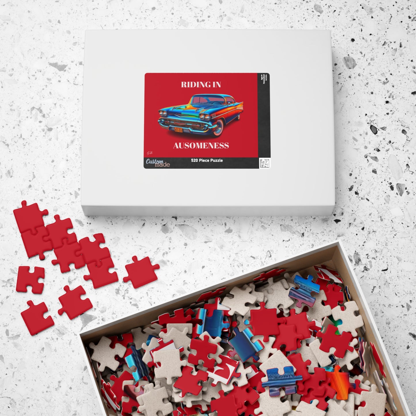 GB's Classic Car Puzzle (110, 252, 520, 1014-piece)